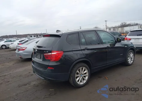 2013 BMW X3 xDrive28I z USA, uszkodzony, nr VIN 5UXWX9C59D0A14763